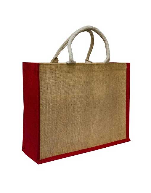 JB07 Jute Bag Red